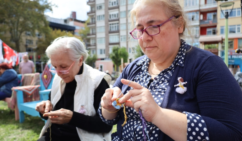 Örgü Festivali renkli görüntülere sahne oldu (3)