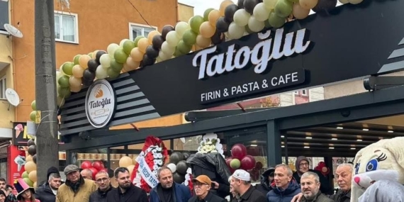 Tatoğlu Fırın pasta Cafe’nin açılışı yapıldı