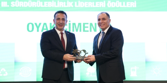 OYAK Çimento’ya “Sürdürülebilirlik Liderleri” Ödülü