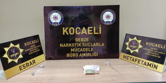 Narkotik suçlarla ilgili Kocaeli genelinde 189 şüpheli yakalandı