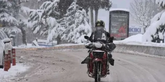İstanbul’da ağır taşıt ve kuryelere ‘kar’ yasağı!