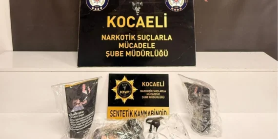 Kocaeli genelinde yapılan operasyonlarda narkotik suçlardan 5 şüpheli yakalandı