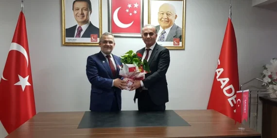 YRP den, Erkan Vural’a hayırlı olsun ziyareti