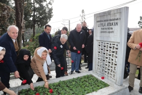 Efsane başkan Leyla Atakan vefatının 55. Yılında mezarı başında anıldı (8)