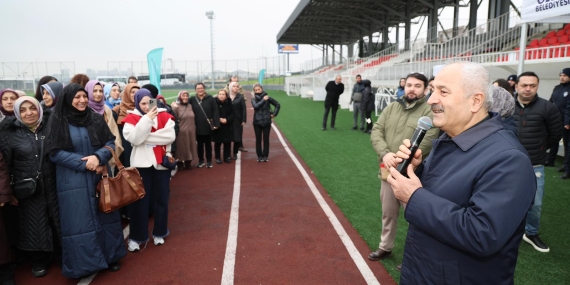 BAŞKAN BÜYÜKGÖZ: “SPOR HER YAŞTA HAYATIN VAZGEÇİLMEZİDİR”