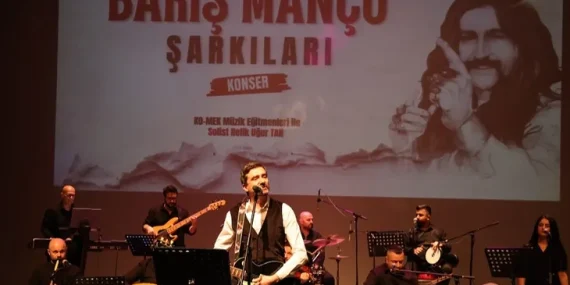 Kocaeli Gebze’de Barış Manço şarkılarıyla nostalji dolu gece