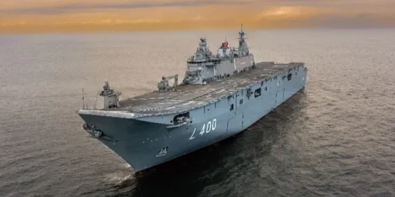 NATO: TCG Anadolu Letonya kıyılarında