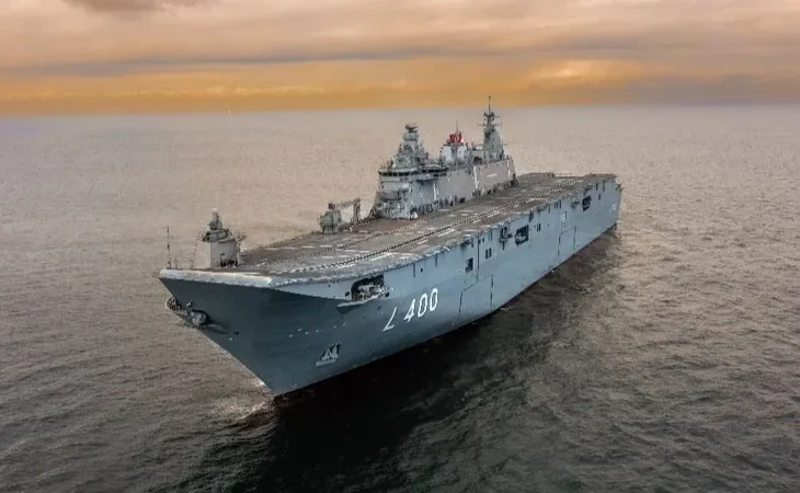 NATO: TCG Anadolu Letonya kıyılarında