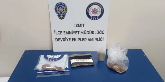 Kocaeli’de narkotik operasyonu: 3 gözaltı!
