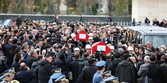 ASELSAN şehitleri Ankara’da son yolculuğuna uğurlandı