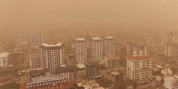 13 ilde çöl tozu alarmı