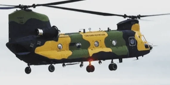 Ankara’da askeri helikopter kaza kırıma uğradı