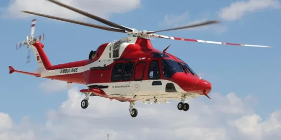 GÖKBEY hava ambulansı oluyor