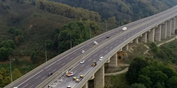 Bolu’da ağır tonajlı araçlara engel