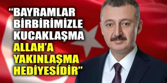 Başkan Büyükakın, Kurban Bayramı’nı tebrik etti