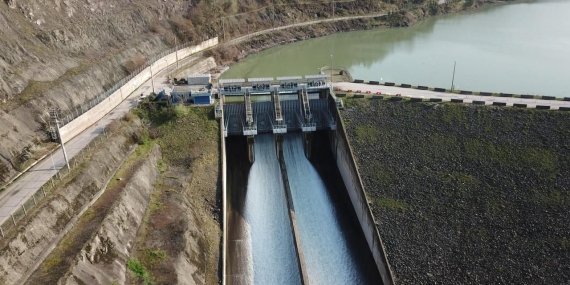 Kocaeli’de baraj kapakları açıldı