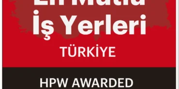 Happy Place to Work En Mutlu İş Yerleri sertifika