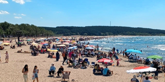 Kandıra sahillerinden 39 ton atık toplandı