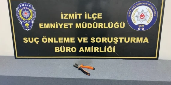 Otobüs şoförüne pense ile saldıran şahıs yakalandı