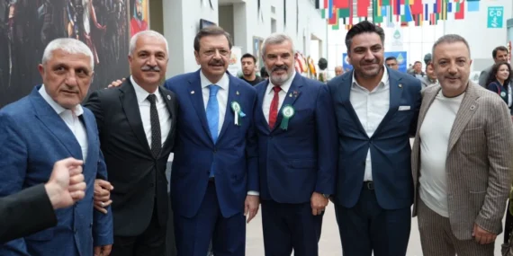 Aslantaş, TOBB Başkanı Hisarcıklıoğlu ile bir araya geldi