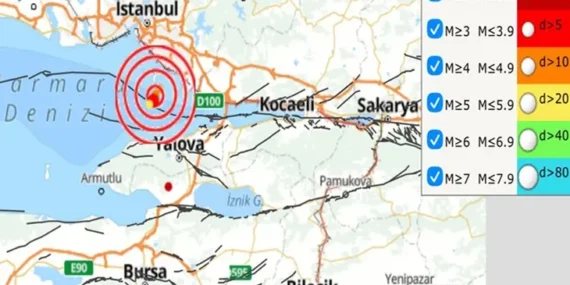 Adalar açıklarında 2 gündür 117 deprem oldu!