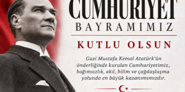 29 Ekim Cumhuriyet Bayramı Posteri
